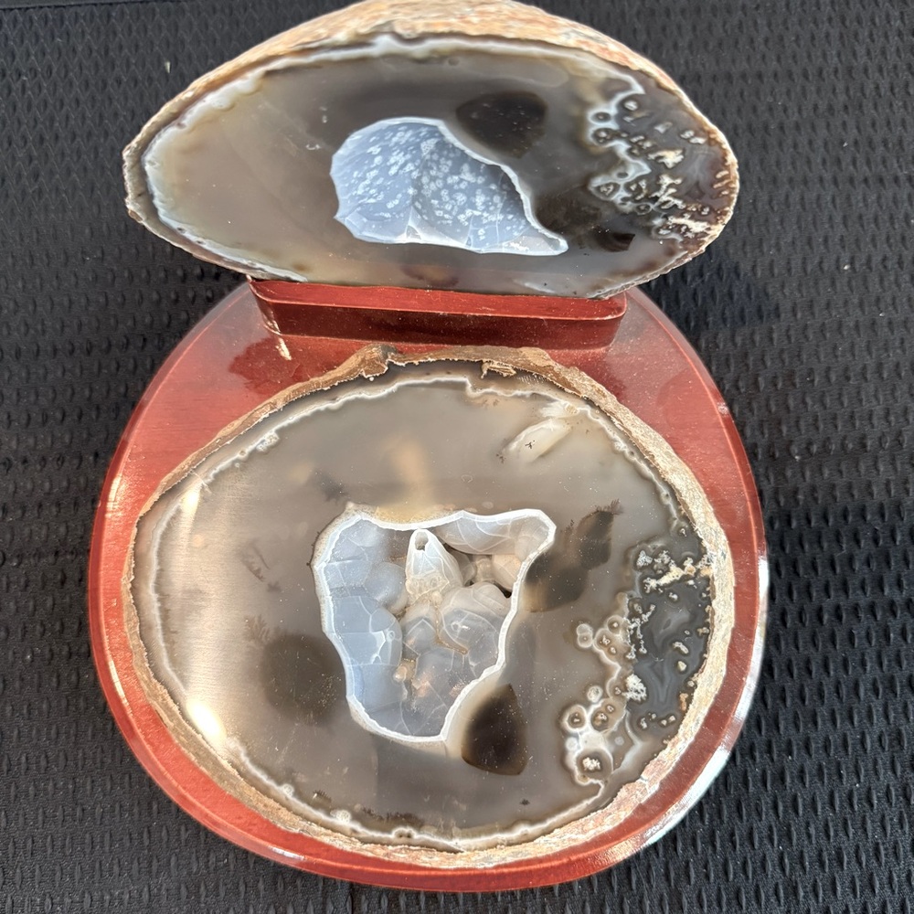 Brazilian Geode w/ Stand